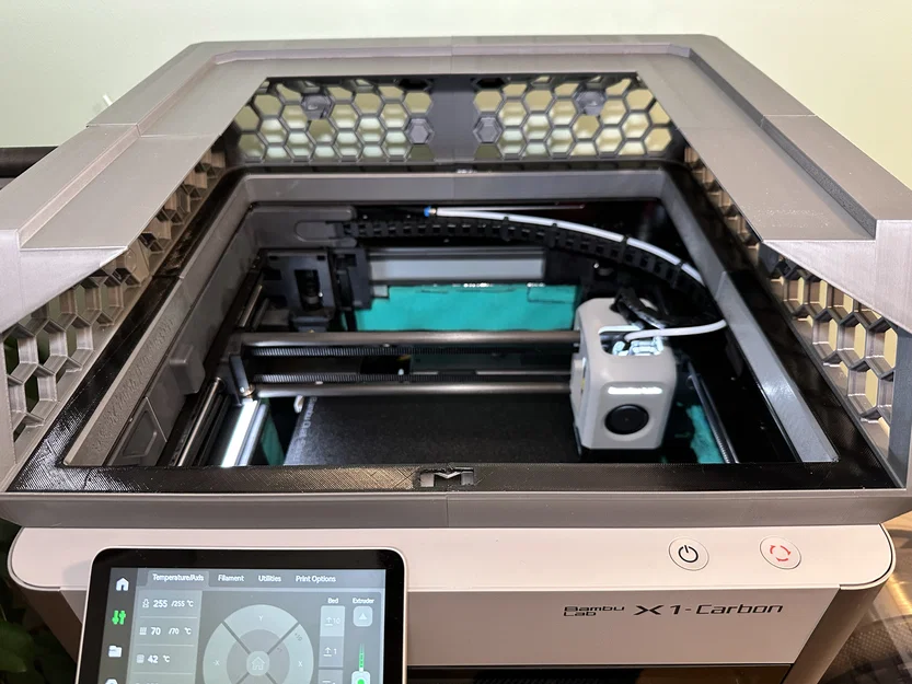 Gasket TPU cho top plate X1C/P1S/P1P & X3D-v3 AMS Riser | Bambu Lab X1/P1 - Image 2