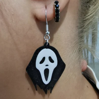 Bông tai Scream (Pendientes Scream / earrings Scream)