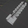 Cable Saver (parametric .blend) – Ốp bảo vệ đầu cáp parametric - Thumbnail 2