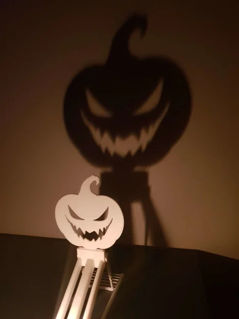 Giá đỡ nến/tealight Spooky chiếu bóng (tự tạo figure) - Image 4