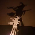 Giá đỡ nến/tealight Spooky chiếu bóng (tự tạo figure) - Thumbnail 6