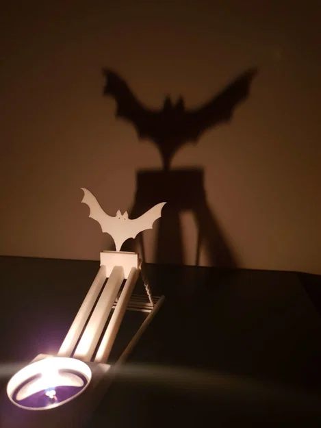 Giá đỡ nến/tealight Spooky chiếu bóng (tự tạo figure) - Image 9