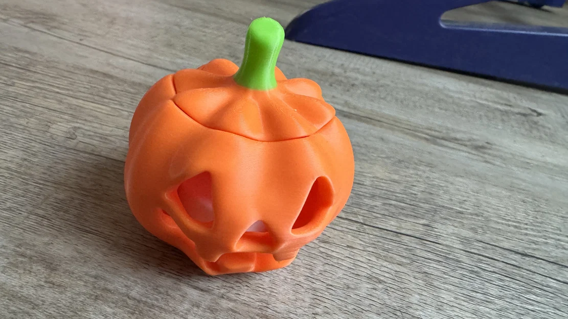 Mô hình bí ngô Pumpkin Patty Remix v3 in 3D trang trí Halloween - Image 1
