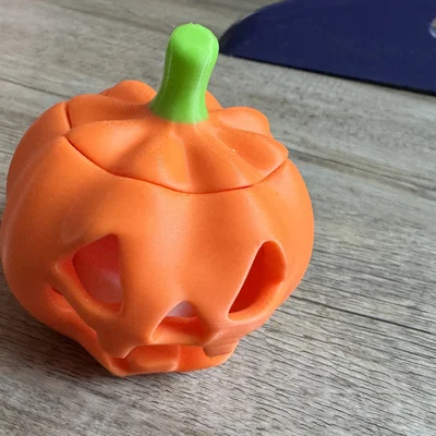 Mô hình bí ngô Pumpkin Patty Remix v3 in 3D trang trí Halloween