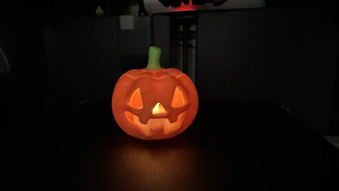 Mô hình bí ngô Pumpkin Patty Remix v3 in 3D trang trí Halloween - Image 3