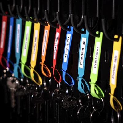 Thẻ Gắn Chìa Khóa Dẻo Tối Giản (Minimalistic Flexible Key Tags)