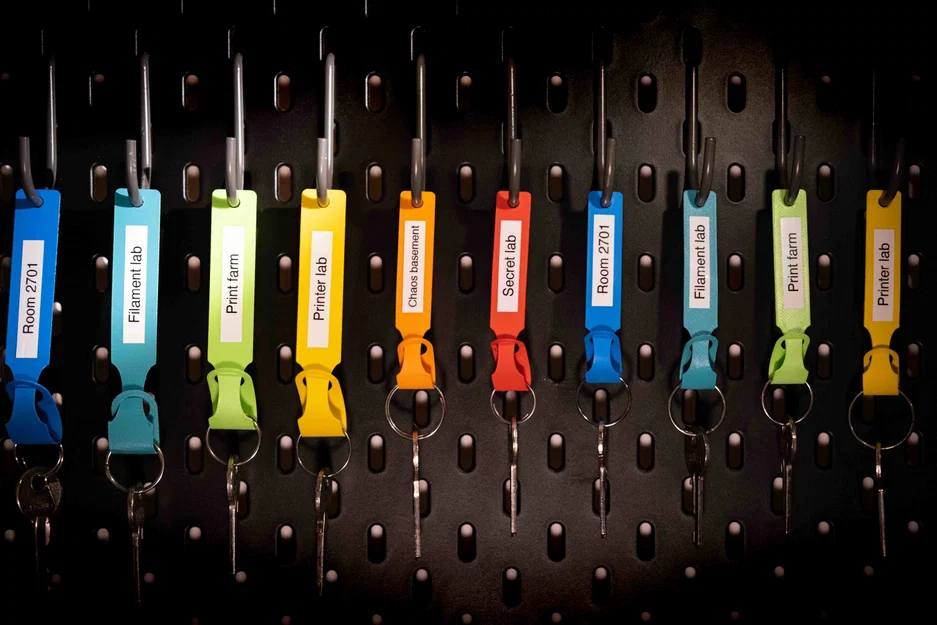 Thẻ Gắn Chìa Khóa Dẻo Tối Giản (Minimalistic Flexible Key Tags) - Image 2