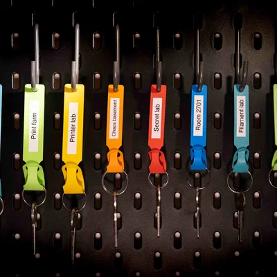 Thẻ Gắn Chìa Khóa Dẻo Tối Giản (Minimalistic Flexible Key Tags)