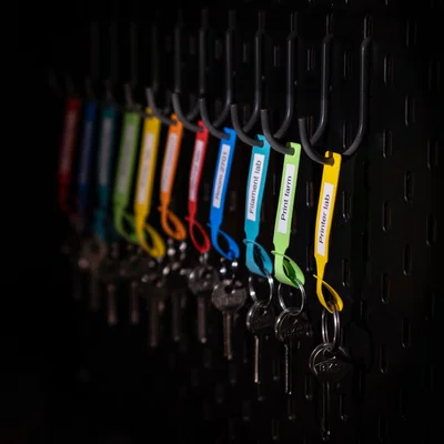 Thẻ Gắn Chìa Khóa Dẻo Tối Giản (Minimalistic Flexible Key Tags)