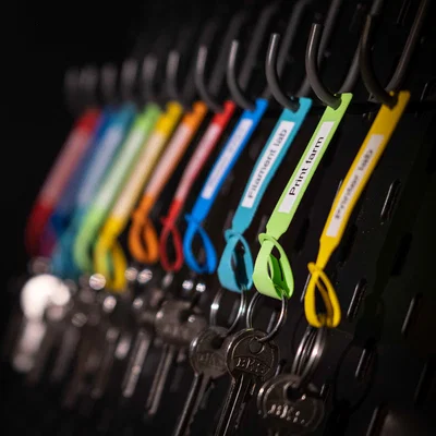 Thẻ Gắn Chìa Khóa Dẻo Tối Giản (Minimalistic Flexible Key Tags)