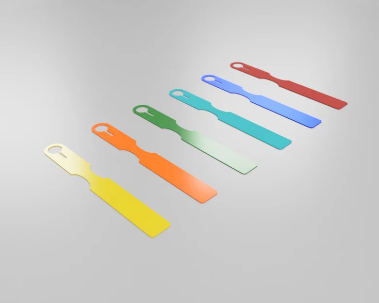 Thẻ Gắn Chìa Khóa Dẻo Tối Giản (Minimalistic Flexible Key Tags) - Image 6