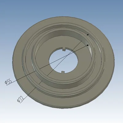 Bộ quấn cuộn filament - đĩa adapter cho spool Sunlu/Creality/Esun