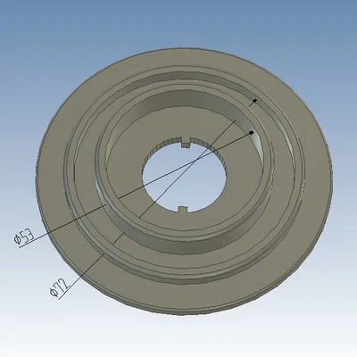 Bộ quấn cuộn filament - đĩa adapter cho spool Sunlu/Creality/Esun