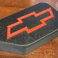 Nắp đậy lỗ cọc thùng xe Chevrolet với Logo Inlay cá tính - Thumbnail 2