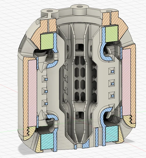 Motor Brushless in 3D (3D printable brushless motor) - Image 1
