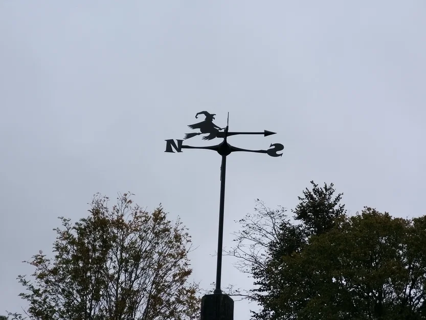 Weather-witch – Cánh gió (wind vane) hình phù thủy thay được - Image 2