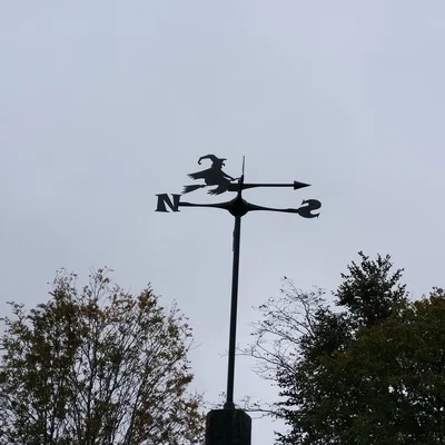 Weather-witch – Cánh gió (wind vane) hình phù thủy thay được