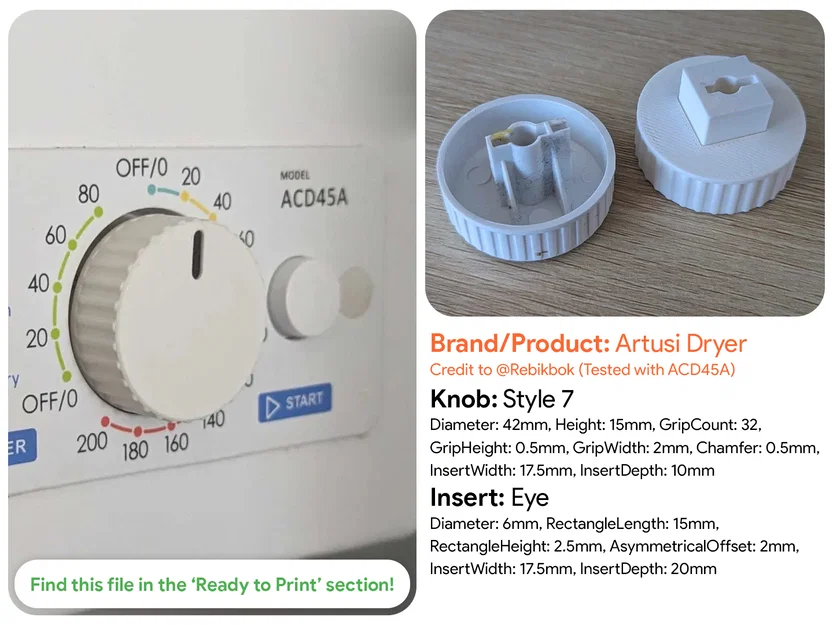 Bộ Núm Vặn Thay Thế DIY “Ultimate” (cho Samsung, Smeg, Toyota & hơn nữa!) - Image 3
