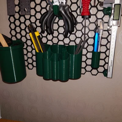Giá đỡ cọ vẽ/dụng cụ cho Honeycomb Storage Wall (HSW)