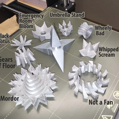 Bộ Sưu Tập Caltrops - Mấy món vui mà đừng có dẫm lên