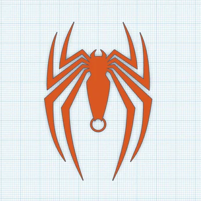 Móc khóa logo Spider-Man 5 (Spiderman Keychain Logo 5 Spider-man)