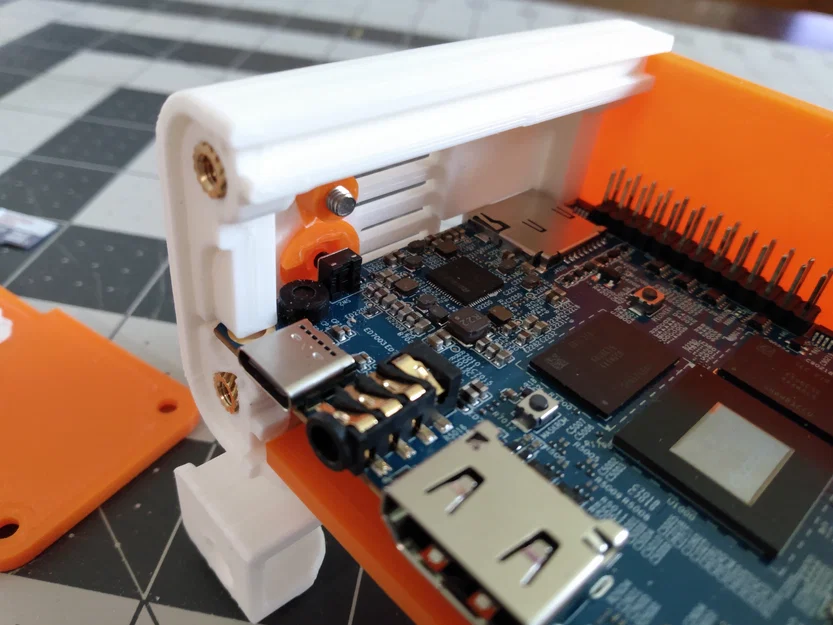 Vỏ Orange Pi 5 kèm gá gắn SSD 2.5" ngoài & quạt 40x10 - Image 6