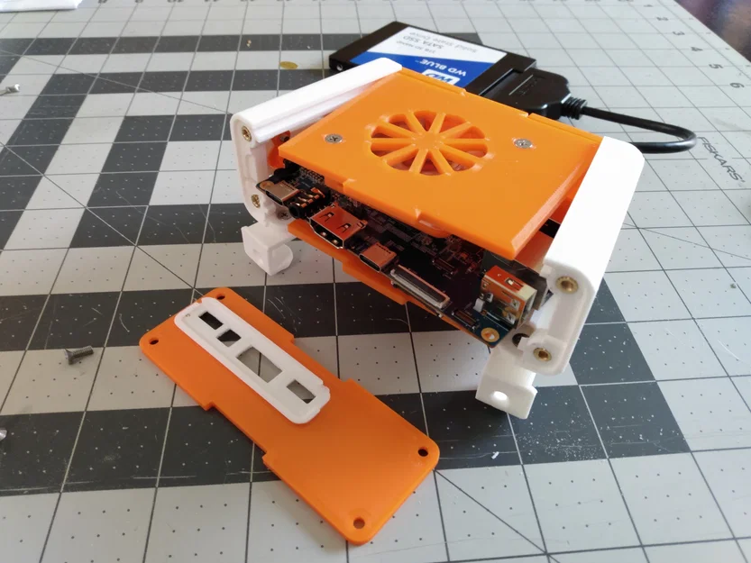 Vỏ Orange Pi 5 kèm gá gắn SSD 2.5" ngoài & quạt 40x10 - Image 7