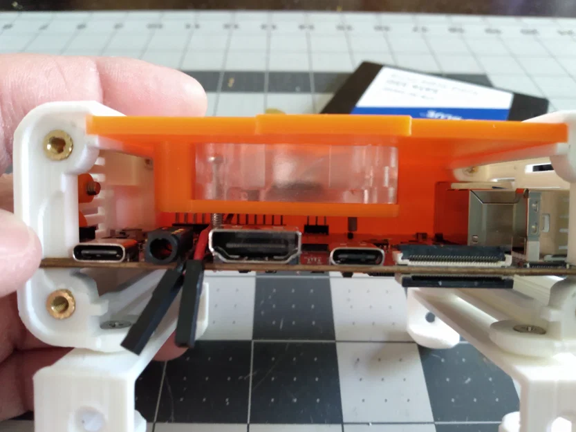 Vỏ Orange Pi 5 kèm gá gắn SSD 2.5" ngoài & quạt 40x10 - Image 10