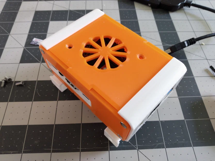 Vỏ Orange Pi 5 kèm gá gắn SSD 2.5" ngoài & quạt 40x10 - Image 13