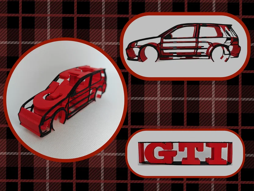 Volkswagen Golf GTI/GT TDI Mk4 Silhouette Remix - Image 1