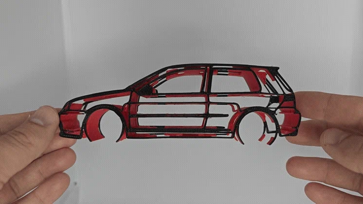 Volkswagen Golf GTI/GT TDI Mk4 Silhouette Remix - Image 2