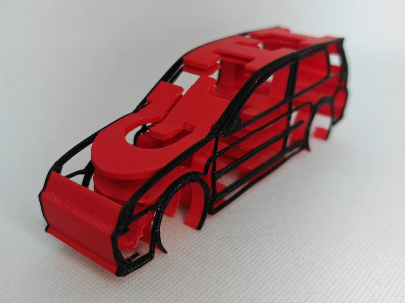 Volkswagen Golf GTI/GT TDI Mk4 Silhouette Remix - Image 3