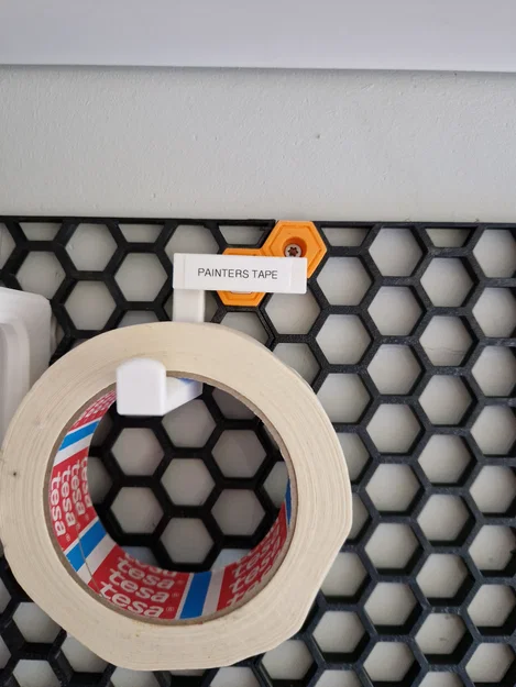 Miếng gắn nhãn cho bảng treo Honeycomb Storage Wall (HSW) - Image 2
