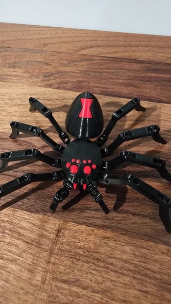 Mô hình nhện khớp nối Articulated Spider Widow 3D - Image 1