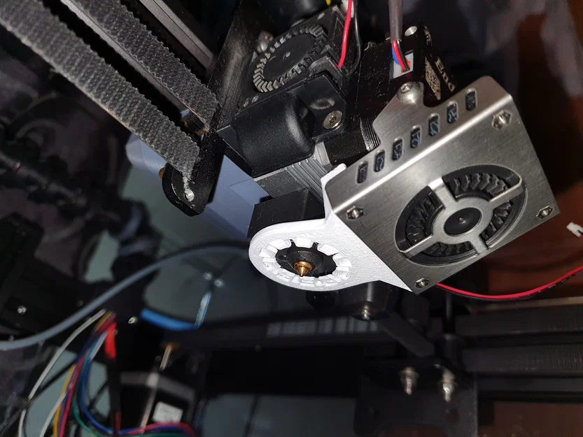 Ống dẫn gió quạt dạng vòng (circular) cho Ender 3 S1 - Image 1