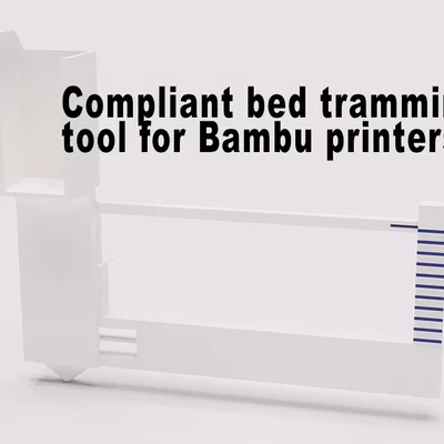 Dụng cụ Bed Leveling/Tramming compliant cho Bambu X1C P1P P1S