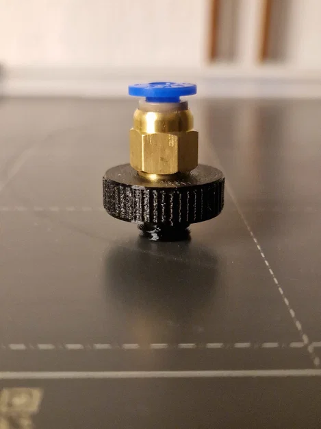 Đầu nối Bowden PC04-M6 dạng passthrough có ren (threaded passthrough) - Image 2
