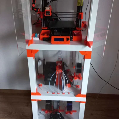 Tủ bảo vệ máy in 3D Ikea Lack Enclosure thiết kế mới