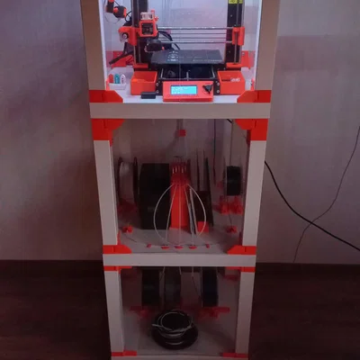 Tủ bảo vệ máy in 3D Ikea Lack Enclosure thiết kế mới