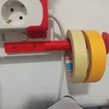 Giá treo băng keo cho SKADIS dùng hệ lắp T-nut - Thumbnail 1