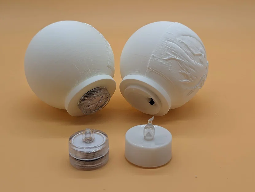Bộ Sưu Tập Lithophane Tealight Halloween - Image 2
