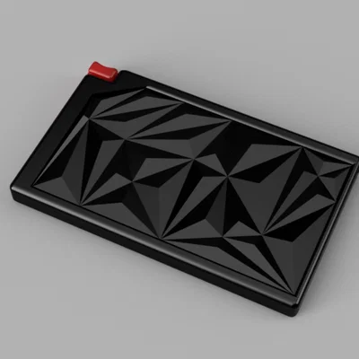Ví Low-Poly đựng thẻ tín dụng (Credit Cards)