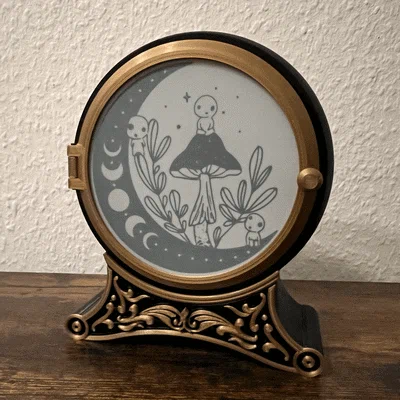 Khung cảnh Nấm cho Halloween Tea Light