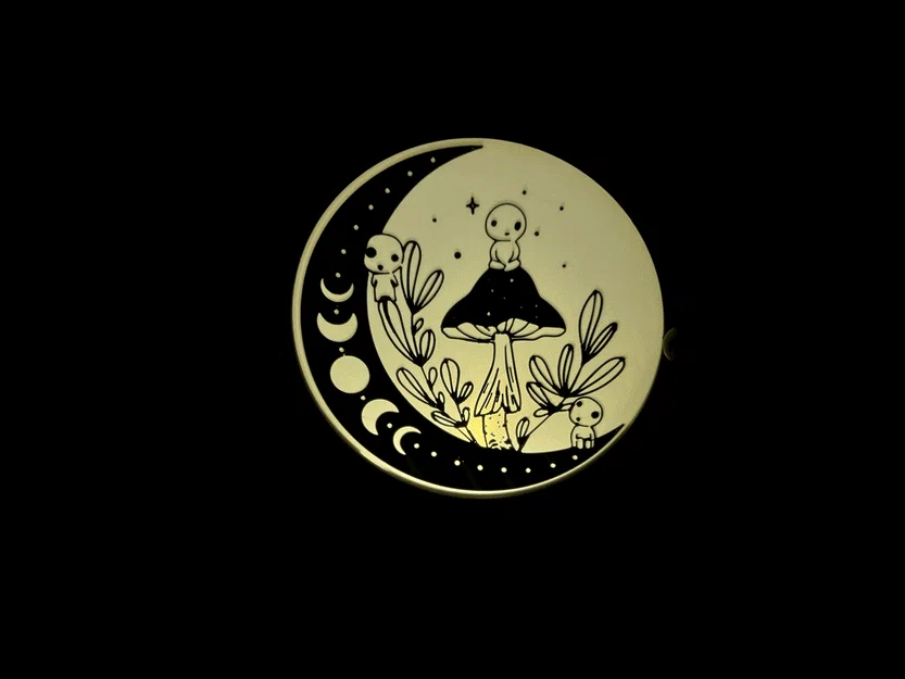 Khung cảnh Nấm cho Halloween Tea Light - Image 2