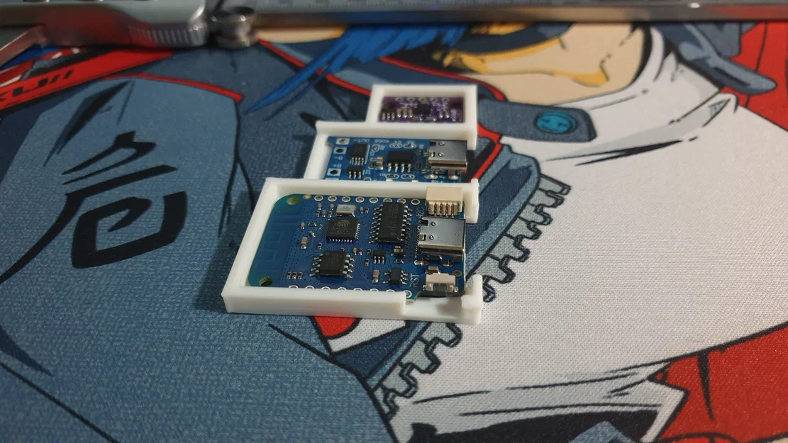 Wemos LOLIN D1 mini V4 - TP4056 - BMI160 Holder - SlimeVR (tách/gộp) - Image 2