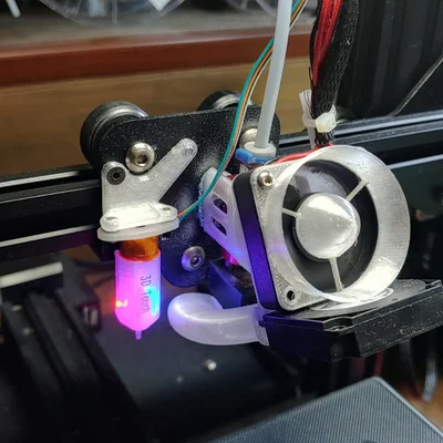 Ender3 V2 Minimalism Fan Duct & BLT adapter