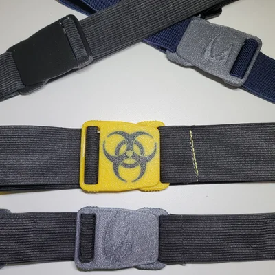 SwiftRelease Belt – Khoá thắt lưng in 3D kèm slider chỉnh dây
