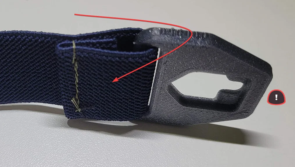 SwiftRelease Belt – Khoá thắt lưng in 3D kèm slider chỉnh dây - Image 5