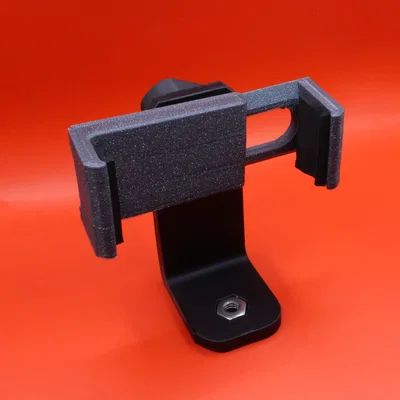 Ngàm gắn điện thoại lên tripod máy ảnh (in 3D)