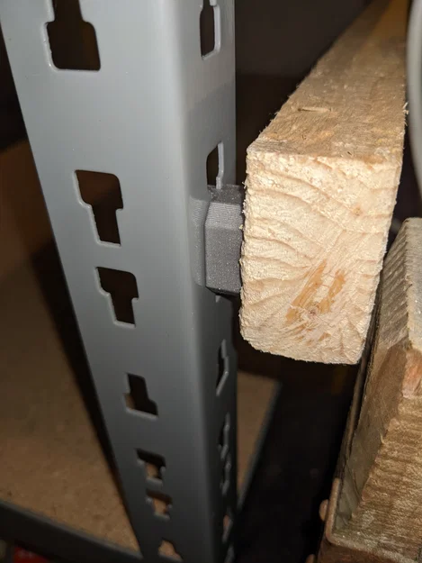 Móc gắn (Mounting Hooks) cho kệ tải nặng (Heavy Load Shelves) - Image 1